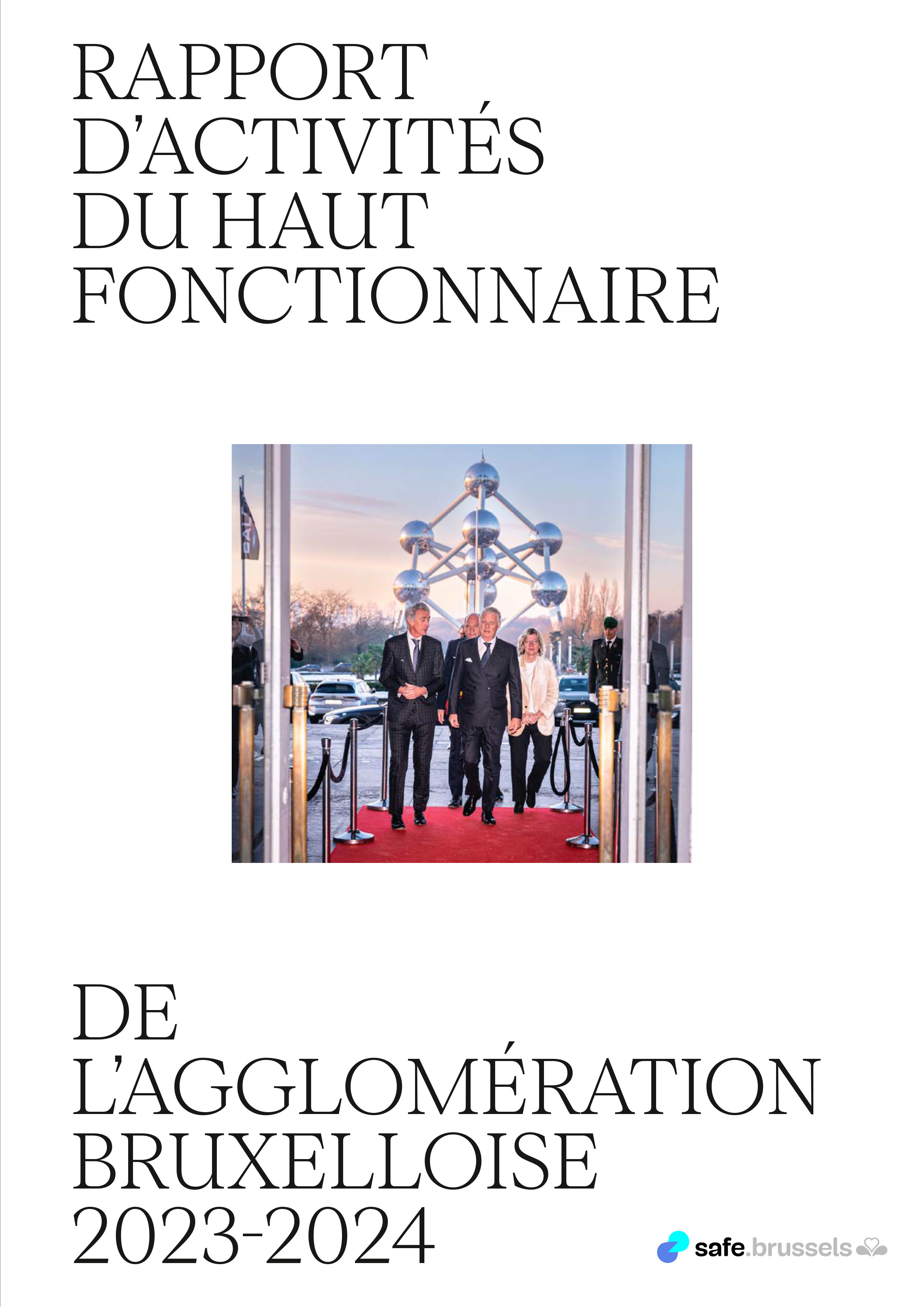 Rapport d'activité du Haut Fonctionnaire de l'Agglomération bruxelloise 2023-2024