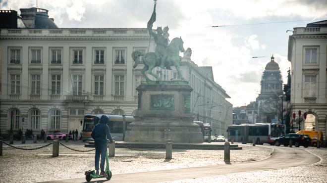 image d'illustration de bruxelles place royale